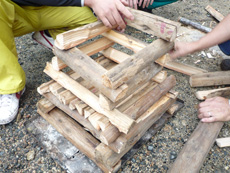 キャンプファイヤー