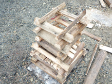 キャンプファイヤー