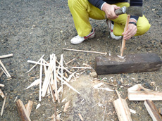 キャンプファイヤー